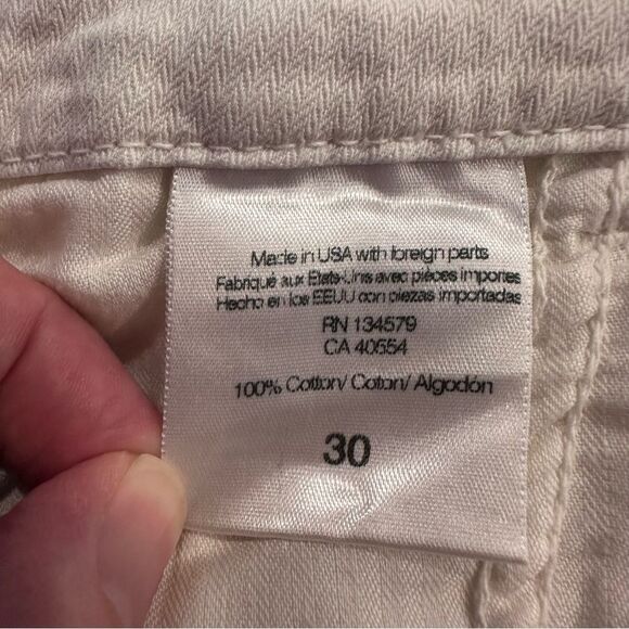 Sundry Women's Cream Denim Side Stripe Joggers Size 30 - Picture 6 of 6